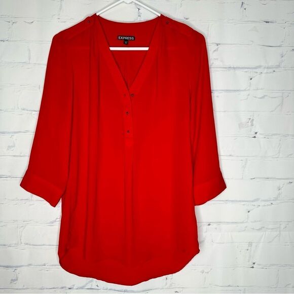 Express Small or XS red top - Picture 1 of 5